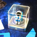 Ajakella Kalender 2026 Valgustitega, 3D Kalender 2026, DIY Rebitav Ajakella Kalender, 3D Kunstilised Blokeeringud, 3D M&auml;rkmepaber valge