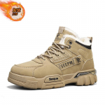 2025 Soojad karvased lumekingad meestele Pl&uuml;&uuml;snahast t&ouml;&ouml;kingad Meeste rulakate k&otilde;rge s&auml;&auml;rega platvormiga vabaajajalatsid Paksude talladega korterid 39