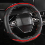 PU nahast auto roolikate Peugeot 3008 4008 5008 roolikattega autotarvikud punane