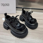 Naiste Platvormkingad 2025 Trend Uued Mokassiinid Suvi Paksud Marie Janes Br&auml;ndikingad Naiste Tossud Paelad Zapatos Mujer 35 must