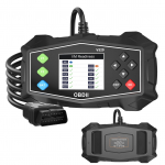 OBD2 skanner diagnostikakoodilugeja, autode OBDII mootorituli, akutester, režiim 6, 8 ja I/M valmisolek, OBDII skannimist&ouml;&ouml;riist k&otilde;igile OBDII autodele 1996+ 1 set