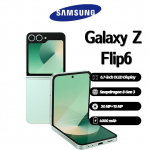 Samsung Galaxy Z Flip 6 nutitelefon toetab Nano-SIM+eSIM, T&auml;iesti uus 256GB roheline