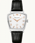 BULOVA Frank Sinatra Kvarts Safiir Meeste K&auml;ekell 96A337 valge