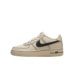 Nike Air Force 1 Lv8 Leather Slip Resistant And Breathable Low top Kids' Skateboarding Shoes Light Khaki HJ4563-200 36 beige