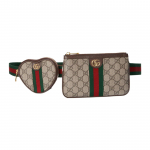 Gucci Ophidia Klassikaline Mitmek&uuml;lgne Monogramm Logo Triip Web T&otilde;mblukuga Rahakott Nahast &Auml;&auml;ris S&uuml;damekujuline M&uuml;ndikott Sidur V&ouml;&ouml;kotid Unisex kotid 69880596IWG8745 Box(Basic Set+Box),85