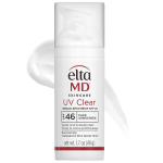 EltaMD UV Clear N&auml;okaitsekreem SPF 46, &Otilde;livaba P&auml;ikesekaitsekreem Tsingioksiidiga, Dermatoloogide poolt soovitatud Valge