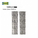 IKEA TERPETRI Kardinad, 2 paneeli