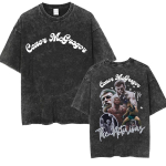 Conor McGregor The Notorious Vintage Pesudega T-s&auml;rk Meestele Naistele Klassikaline V&auml;givaldne Esteetika T-s&auml;rgid Vabaaja L&otilde;tv &Uuml;legabariidiline T-s&auml;rk M black