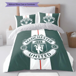 Man Utd voodipesu Tekikomplekt Tekikate Padjap&uuml;&uuml;r Kodu kaunistus S&uuml;nnip&auml;evakingitus (1 * tekikott + 2 * padjap&uuml;&uuml;ri, ilma s&uuml;damikuta) 135x200cm