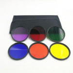 6 tk 30/40,5/43/46/49/52/55/58/62/67/72/77/82mm t&auml;isv&auml;rviliste filtrite komplekt Canon Sony Nikon kaamerale objektiivitarvikud kotiga 40.5mm