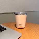TYESO Mini Termospudel Isolatsioon K&uuml;lm V&auml;ike Mahutavus Vaakum Roostevabast Terasest Kohvitass Kaasaskantav Kahekihiline Termos Tass 300ml