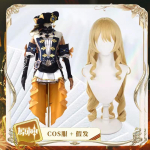 Genshin Impact Cosplay Kost&uuml;&uuml;m Parukas Juuksed Naiste Tantsija Kleit Karnevali &Uuml;likond Anime Halloweeni Kost&uuml;&uuml;mid L beige