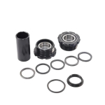 BMX-i keskjooks EURO Euroopa BB 19mm 1.37''*24T 73mm BMX Mini Bike Street Climbing BB 68MM Hamba mustri P&ouml;&ouml;rlemine 19MM jaoks Euro Sealed BB black