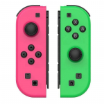 (Roosa Roheline) Joy Pad Joycons kontroller Nintendo Switchile Joystick M&auml;ngupult Traadita M&auml;ngukonsool Joypad Turbo &Auml;ratusfunktsioon