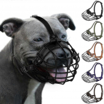 Pitbull Amstaff XX Suur Koer Hingav Metallist SuuKaitse Korv