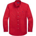 Polo Ralph Lauren Puuvillane &Uuml;hev&auml;rviline Pikkade Varrukatega Standardl&otilde;ikeline S&auml;rk Meeste s&auml;rgid 710937993-012 S red
