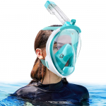 HEARTST T&auml;isn&auml;oga sukeldumismask, 180&deg; &Uuml;lilai Nurk Topelt L-XL roheline