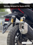 Honda ADV350 Alumiiniumist Summutitoru Soojuskaitse Kate Champagne Silver