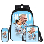Haaland 3 tk Komplekt Seljakott &Otilde;lakott K&uuml;ljekotid Koolikott Jalgpallit&auml;ht Seljakott laps Mochila Spordikoolikott Laste Kingitus