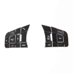 ToMong Jaaguarile XE XF F-PACE E-PACE F-TYPE Alumiiniumisulam Must Auto Roolinuppude Kate Viimistluskleebis Autotarvikud