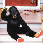 Gorilla kost&uuml;&uuml;m pidulikeks s&uuml;ndmusteks M 8 to 10 years old black
