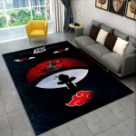 Anime N-Naruto Multikas Itachi Vaip Vaip M&auml;ngutoa Magamistoa Elutoa Diivani Kodu Dekooriks, Laste Ala Vaip Libisemiskindel P&otilde;randamatt Kingitus 80cm x 120cm