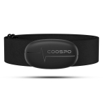 COOSPO H6/H9Z Rinnakorvi pulsim&otilde;&otilde;turi rihm Bluetooth 4.0 ANT+ HRM-andur Veekindel Garmin Wahoo jalgrattan&auml;idikule H6M-B-BK black