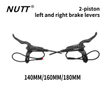 NUTT H&uuml;draulilised ketaspidurid Elektrijalgratastele/T&otilde;ukeratastele 4-kolvilised/2-kolvilised valikud 140/160/180 suurustes - Jalgrattapidurid 2 left and right