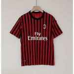 AC Milan Retro Jalgpallis&auml;rk Klassikaline Tagasivaate Jalgpallis&auml;rk Meestele Naistele L&uuml;hike Varrukas Treeningm&auml;ngu R&otilde;ivad XXL black