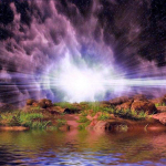 Isetehtud tikandid K&auml;sit&ouml;&ouml; Teemantmaal Heledad kivikivid auk universumis Seinakunst Dekoor 30x30CM