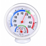 Praktiline valget v&auml;rvi beebitoa temperatuuri h&uuml;gromeetri seade valge