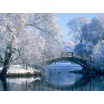 DIY Teemantmaal Lumi Talvine Maastiku Teemanttikandid T&auml;ielik &uuml;mmargune rhinestone mosaiikpilt 30X40CM