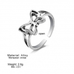 17 km Snake Smile Mood Meeste Ehted Vana-H&otilde;bedav&auml;rvi Punk Gooti reguleeritavad S&otilde;rmused