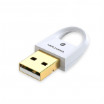 Vention USB Bluetoothi ​​saatja vastuv&otilde;tja 5.0 adapter arvuti k&otilde;lari hiire jaoks muusika heli vastuv&otilde;tja jaoks Dongle aptx USB Bluetooth 5.0 valge