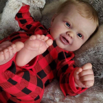 60 CM 3D Skin Pehme Silikoon Reborn Boy Baby Doll M&auml;nguasjad T&uuml;drukutele Elutruu Art Bebe Vaskulaarse Veeniga M&auml;ngumaja s&uuml;nnip&auml;evakingitus Finished doll