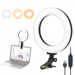 PULUZ 12 cm/4,7 tolli USB r&otilde;ngasvalgusti 3200&ndash;5600 K v&auml;rvitemperatuur, 10 heledusastet koos paigaldusega 4.7inch
