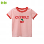 Suvine laste l&uuml;hikeste varrukatega multikas Strawberry Girls T-s&auml;rk 90cm roosa