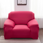 &Uuml;hev&auml;rvilised diivanikatted elutoa jaoks Elastsed t&auml;iskattega nurgadiivani libisemiskattega toolikaitse 1/2/3/4 istekoha koos padjap&uuml;&uuml;riga 1 Seater (90-140cm) roosa punane v&auml;rv