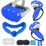 7-v&auml;rviline VR-i kesta kate, objektiivi lekkevastane kate, 7-osaline VR-tarvikute komplekt Oculus Quest 2 asenduseks