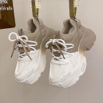 Tippkvaliteediga nahast platvormkingad Naiste k&otilde;rge kontsaga tossud &uuml;mmarguse varbaga isakingad Paksu tallaga tossud 43 valge