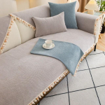 Tutt seelik-diivani kate Four Seasons universaalne diivanipadi &uuml;hev&auml;rviline libisemiskindel diivanipadi puuvillane diivanir&auml;tik elutuba 1pc 45x45 pillowcase