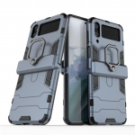 Samsung Galaxy Z Flip 4 5g &uuml;mbrise p&otilde;rutuskindla armor autor&otilde;nga jaoks Magnettelefoni&uuml;mbrised Galaxy Zflip4 aluse hoidiku tagakaas For Galaxy Z FLIP 4 must