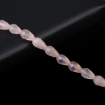 Looduslikust kivist isolatsioonihelmed Amet&uuml;st/unakiit/ahhaat Koonusekujuline tahutud helmes ehete valmistamiseks DIY kaelakee k&auml;ev&otilde;ru k&otilde;rvar&otilde;ngaste tarvik Rose Quartz/10x7mm