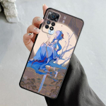 Genshin Impact Kamisato Ayaka Xiao &uuml;mbris Xiaomi Redmi Note 12 11t 11s 11 10 8 Pro 9 9s 9t 8t jaoks Mi 10 8 9a 9c 10c 12c K40 jaoks For Redmi Note11T 5G