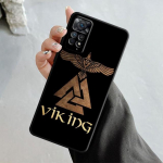 Viking Vegvisiri logoga puu&uuml;mbris Xiaomi Redmi Note 11t 11s 11 10 8 Pro 9 9s 9t 8t jaoks Mi 10 8 9a 9c 10c 12c K40 K60 jaoks For Redmi Note11T 5G