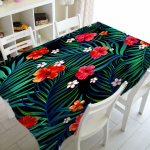 Troopiline palmilehtedest laudlina Kodu K&ouml;&ouml;k Laudlina Pulmap&uuml;hade pidu Ristk&uuml;likukujuline Diivanilaud Laudlina Rannar&auml;tik 40x70cm15x27inch