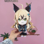 Impact Kirara armsad pl&uuml;&uuml;sist m&auml;nguasjad 20 cm Inazuma Cat Cosplay padjaga t&auml;idetud m&auml;nguasi lastele s&uuml;nnip&auml;evakingitus Kirara