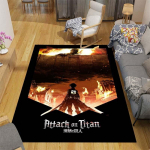 Anime Attack on Titan libisemiskindlad vaibad Suured elutoa vaibad Mugavad vaibad Pehme p&otilde;randamattide vaibad magamistoas 80cm x 120cm