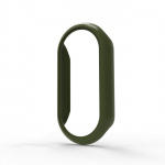 Arvuti pehme kaitse&uuml;mbris Xiaomi Mi Band 8 Case Half Pack kaitse&uuml;mbrise kaitserauaga kaetud &uuml;mbris Xiaomi Mi Band 8 nutikella jaoks For Xiaomi Mi Band 8 roheline