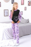 Sleepwear (Girls over 4 y.o.) , Demi-season , Nosi svoe 6076-024-33-5-H 104 lilla